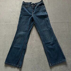 Levi’s Boot Cut 512 Perfectly Slimming Women 4P Medium Blue Denim Cotton Blend